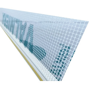 Профіль PVC віконний примикаючий з сіткою VALMIERA, паяний, 2,4 м Профіль PVC віконний примикаючий з сіткою VALMIERA, паяний, 2,4 м