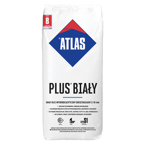 Клей для плитки еластичний АТЛАС PLUS білий 25кг Клей для плитки еластичний АТЛАС PLUS білий 25кг