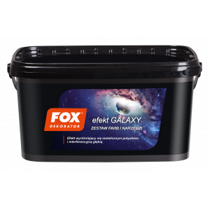 Декоративна штукатурка FOX DEKORATOR Efekt GALAXY GREEN 5m2 Декоративна штукатурка FOX DEKORATOR Efekt GALAXY GREEN 5m2