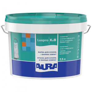 Фарба дисперсійна AURA Lux Pro K&B 2.5л Фарба дисперсійна AURA Lux Pro K&B 2.5л