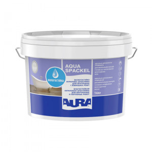 Шпаклівка акрилова вологостійка  Lux Pro Aqua Spackel AURA 16кг  Шпаклівка акрилова вологостійка  Lux Pro Aqua Spackel AURA 16кг
