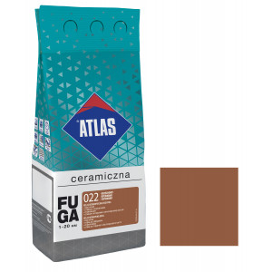 Фуга  ATLAS CERAMICZNA (1-20мм) 022 горіховий 2кг Фуга  ATLAS CERAMICZNA (1-20мм) 022 горіховий 2кг