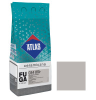 Фуга  ATLAS CERAMICZNA (1-20мм) 034 світло-сірий 2кг