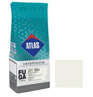 Фуга  ATLAS CERAMICZNA (1-20мм) 201 теплий білий 2кг