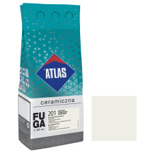 Фуга  ATLAS CERAMICZNA (1-20мм) 201 теплий білий 2кг