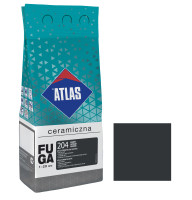 Фуга  ATLAS CERAMICZNA (1-20мм) 204 чорний 2кг