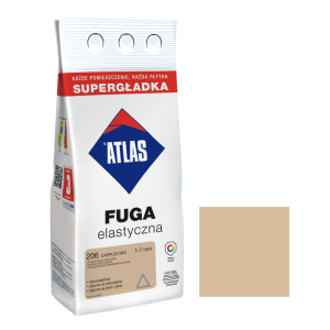 Фуга  АТЛАС ELASTYCZNA (1-7мм) 205 кремовий 5кг Фуга  АТЛАС ELASTYCZNA (1-7мм) 205 кремовий 5кг