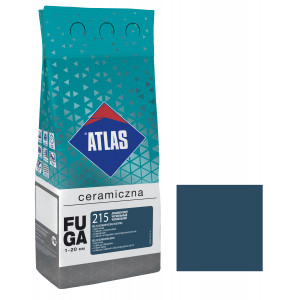 Фуга  ATLAS CERAMICZNA (1-20мм) 215 чорнильний 2кг Фуга  ATLAS CERAMICZNA (1-20мм) 215 чорнильний 2кг