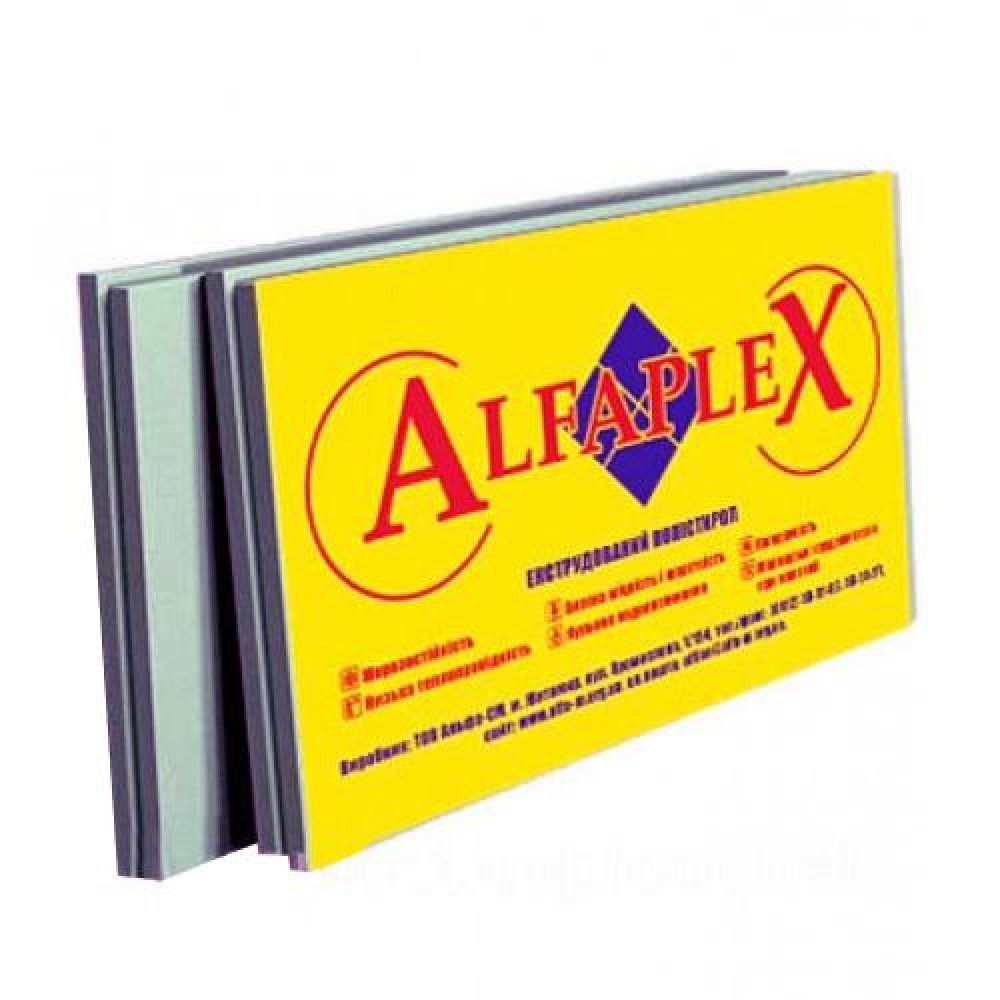 Екструдований пінополістирол ALFAPLEX  35 1200*550*50 Екструдований пінополістирол ALFAPLEX  35 1200*550*50