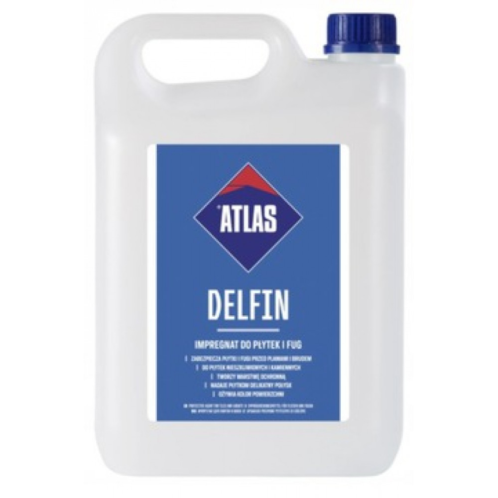 Захисний засіб для швів та неглазурованих плиток АТLAS DELFIN 5кг  Захисний засіб для швів та неглазурованих плиток АТLAS DELFIN 5кг