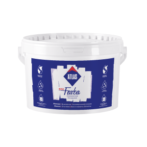 Фарба акрилова інтер`єрна ecoFARBA ATLAS 5л Фарба акрилова інтер`єрна ecoFARBA ATLAS 5л