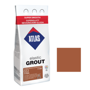 Фуга для плитки ATLAS ELASTIC GROUT (1-7 мм) 022 горіховий 2 кг Фуга для плитки ATLAS ELASTIC GROUT (1-7 мм) 022 горіховий 2 кг