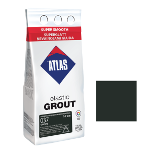 Фуга для плитки ATLAS ELASTIC GROUT (1-7 мм) 037 графітовий 2 кг Фуга для плитки ATLAS ELASTIC GROUT (1-7 мм) 037 графітовий 2 кг