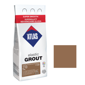 Фуга для плитки ATLAS ELASTIC GROUT (1-7 мм) 210 какао 2 кг Фуга для плитки ATLAS ELASTIC GROUT (1-7 мм) 210 какао 2 кг