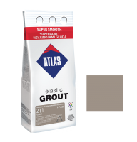 Фуга для плитки АТЛАС ELASTIC GROUT (1-7 мм) 211 цементний 2 кг