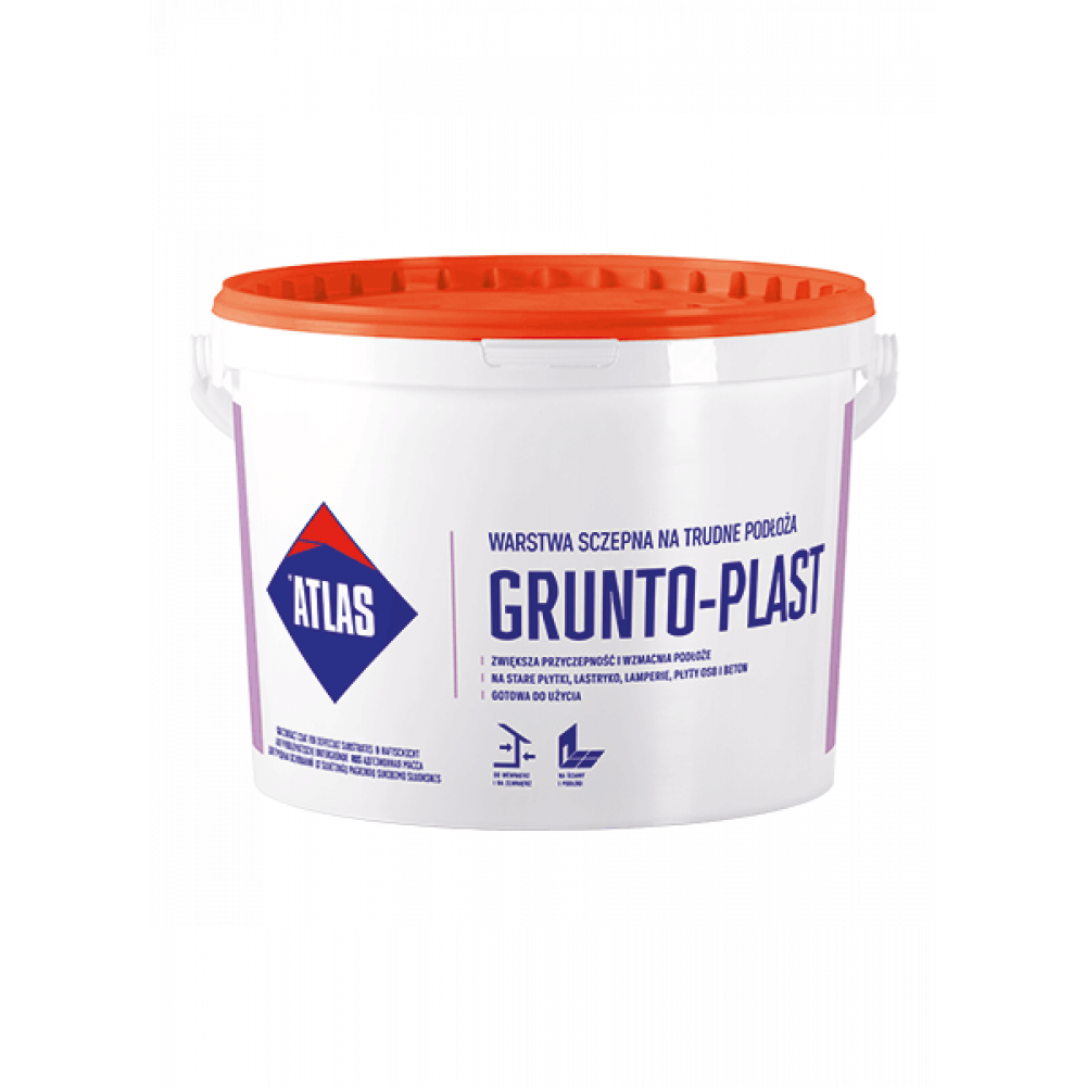 Грунт адгезійний  АТLAS GRUNTO-PLAST  5кг Грунт адгезійний  АТLAS GRUNTO-PLAST  5кг