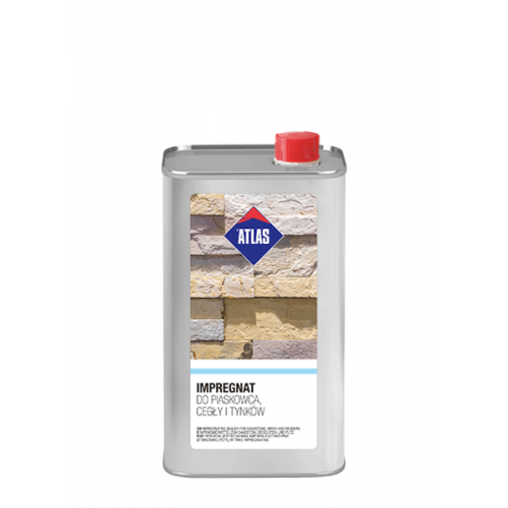 Імпрегнат до пісковика цегли і штукатурки ATLAS SIL1л. Імпрегнат до пісковика цегли і штукатурки ATLAS SIL1л.