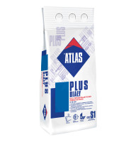Клей для плитки еластичний АТЛАС PLUS білий 5кг