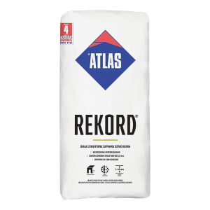 Суміш цементно-шпаклівочна  АТLAS REKORD білий 25кг
