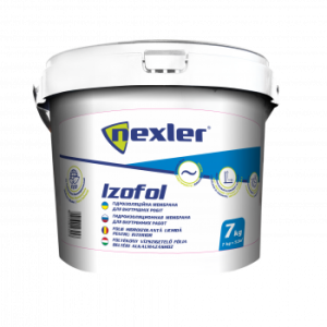 Гидроизоляция эластичная однокомпонентная  NEXLER IZOFOL 7кг Гидроизоляция эластичная однокомпонентная  NEXLER IZOFOL 7кг
