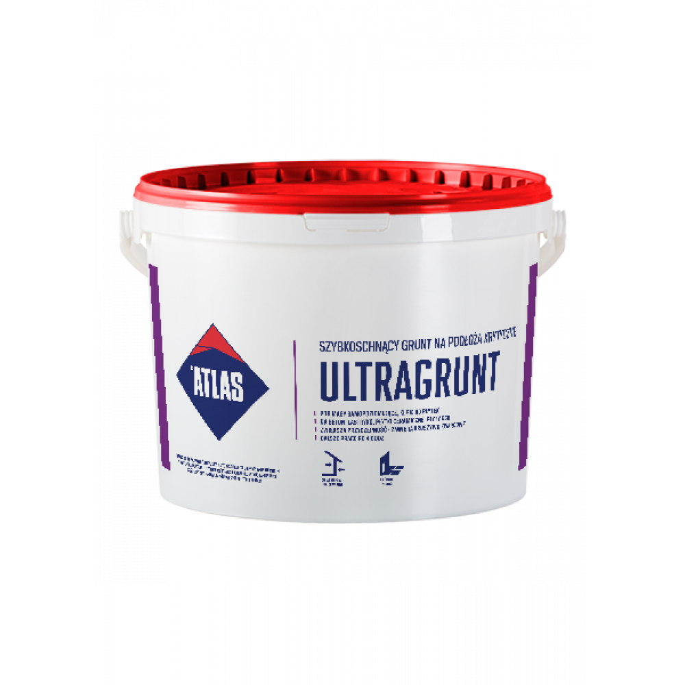 Емульсія швидкосохнуча  для складних основ АТLAS ULTRAGRUNT 5 кг Емульсія швидкосохнуча  для складних основ АТLAS ULTRAGRUNT 5 кг