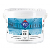 Гідроізоляційна суміш двокомпонентна ATLAS WODER DUO  16кг