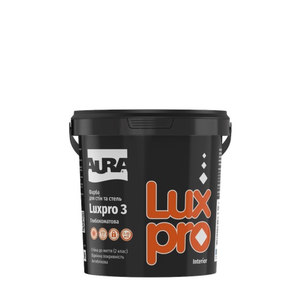 Фарба дисперсійна AURA Lux Pro3  0,95 л Фарба дисперсійна AURA Lux Pro3  0,95 л