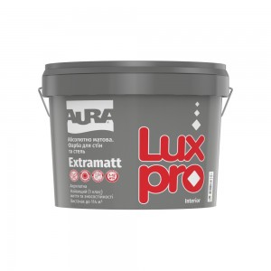 Фарба дисперсійна AURA Lux Pro Extramatt TR 9л Фарба дисперсійна AURA Lux Pro Extramatt TR 9л