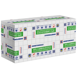 Екструдований пінополістирол КАРБОЛЕКС  ЕКО  35 1180*580*50/8л  Екструдований пінополістирол КАРБОЛЕКС  ЕКО  35 1180*580*50/8л