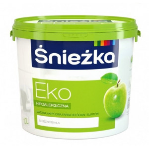 Фарба Sniezka Eko люкс біла Польща 1л Фарба Sniezka Eko люкс біла Польща 1л