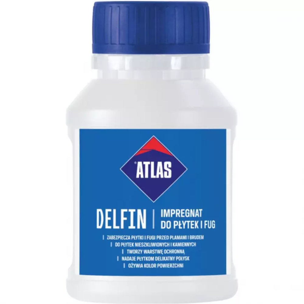 Захисний засіб для швів та неглазурованих плиток АТLAS DELFIN 0,25кг Захисний засіб для швів та неглазурованих плиток АТLAS DELFIN 0,25кг