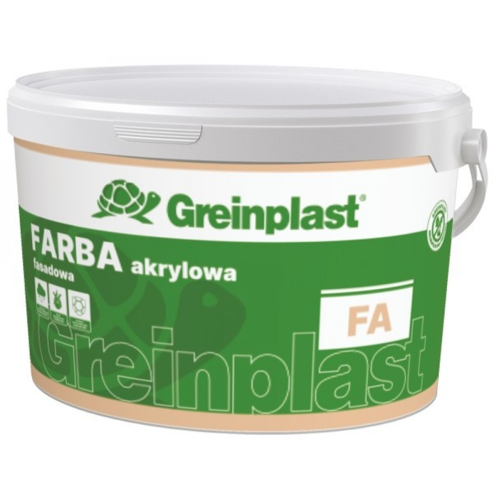 Фарба фасадна акрилова FA BAZA С GREINPLAST 4,5л  Фарба фасадна акрилова FA BAZA С GREINPLAST 4,5л