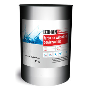 Антиводная краска  IZOHAN белая 5кг Антиводная краска  IZOHAN белая 5кг