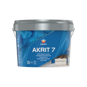 Фарба шовкоматова Akrit 7 ESKARO 9,5л Фарба шовкоматова Akrit 7 ESKARO 9,5л