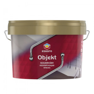 Фарба ізоляційна латексна Objekt ESKARO 2,7л. Фарба ізоляційна латексна Objekt ESKARO 2,7л.