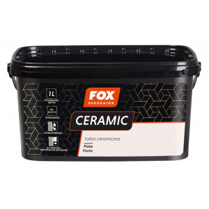 Фарба керамічна 001 Plaze Flores FOX DEKORATOR 1l Фарба керамічна 001 Plaze Flores FOX DEKORATOR 1l