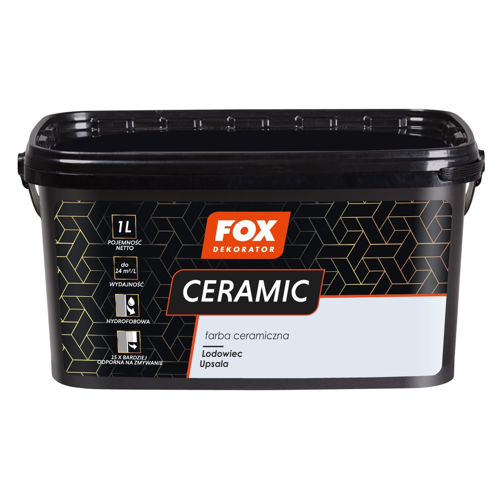 Фарба керамічна 004 Lodowiec Upsala FOX DEKORATOR 1l Фарба керамічна 004 Lodowiec Upsala FOX DEKORATOR 1l