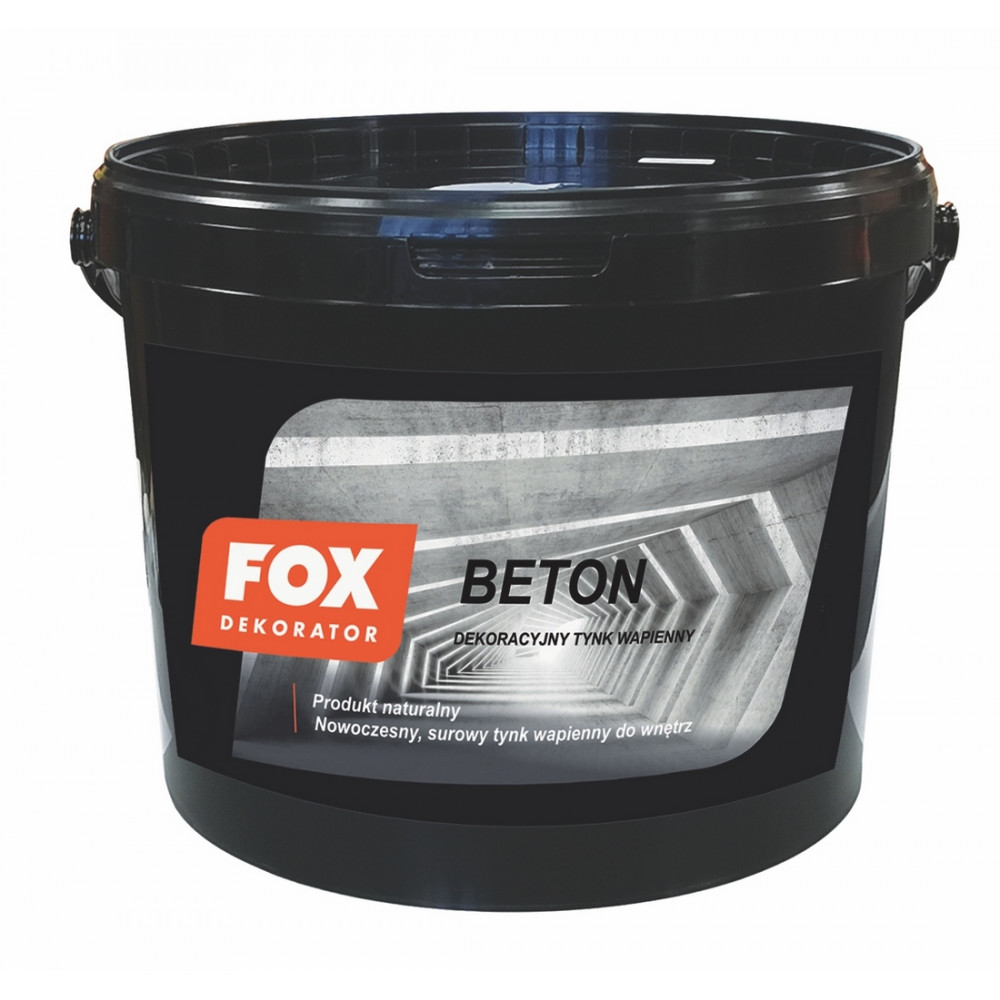 Декоративна штукатурка FOX DEKORATOR Beton 10kg Декоративна штукатурка FOX DEKORATOR Beton 10kg