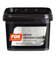 Декоративна штукатурка FOX BETON DEKORACYJNY farba strukturalna 4kg