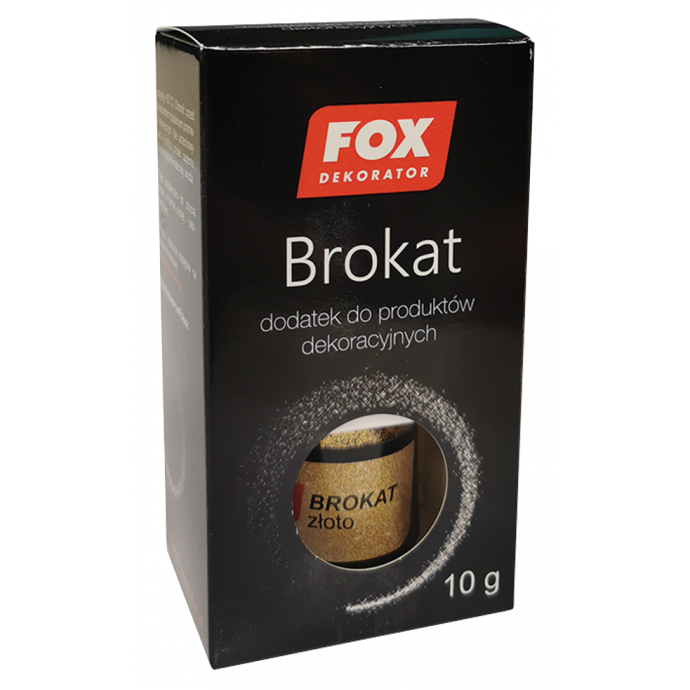 FOX Brokat 10g srebrny FOX Brokat 10g srebrny