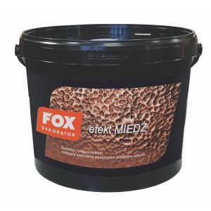 Декоративна штукатурка FOX DEKORATOR Efekt MIEDZ 10m2 Декоративна штукатурка FOX DEKORATOR Efekt MIEDZ 10m2