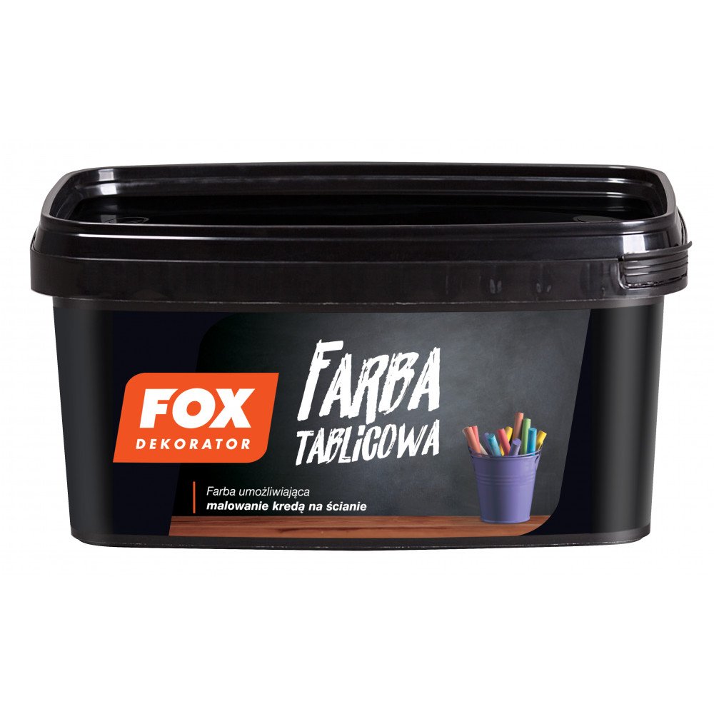 Фарба FOX DEKORATOR TABLICOWA 1L Фарба FOX DEKORATOR TABLICOWA 1L
