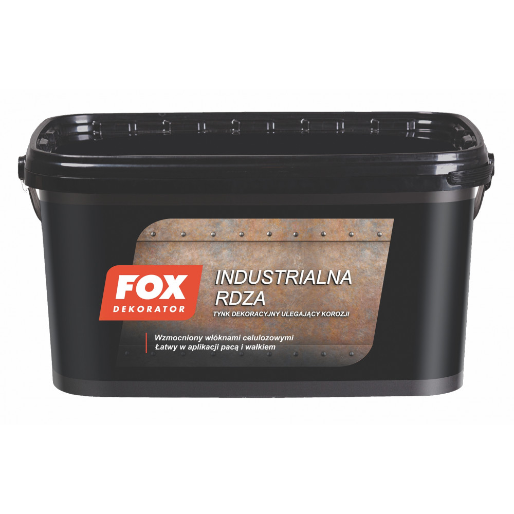 Декоративна штукатурка FOX DEKORATOR INDUSTRIALNA RDZA 8kg Декоративна штукатурка FOX DEKORATOR INDUSTRIALNA RDZA 8kg