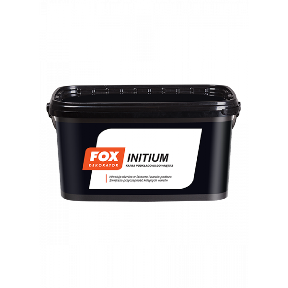 Фарба FOX DEKORATOR INITIUM farba podkladowa gruntujaca 1L (біла) Фарба FOX DEKORATOR INITIUM farba podkladowa gruntujaca 1L (біла)
