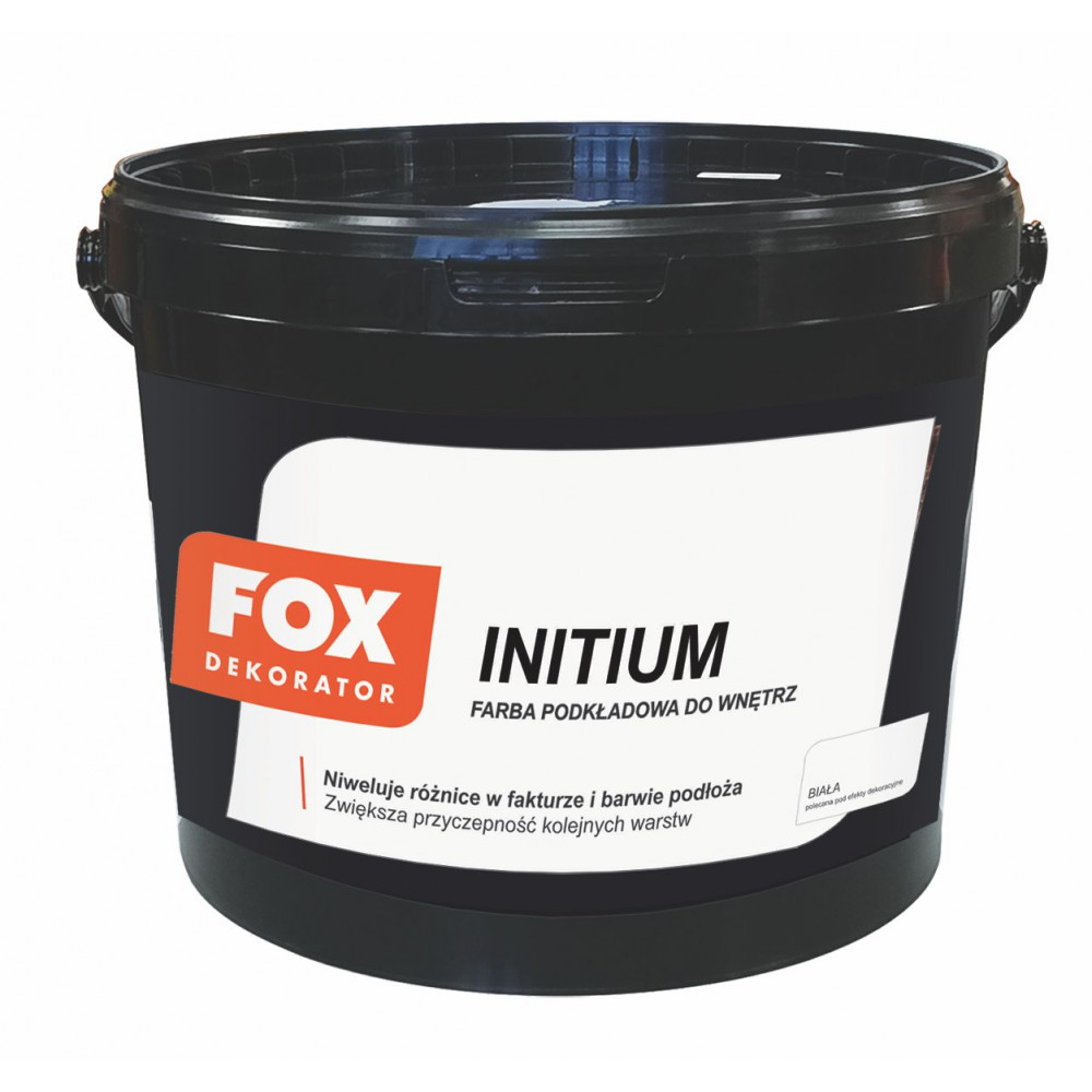Фарба FOX DEKORATOR INITIUM farba podkladowa gruntujaca 5L Фарба FOX DEKORATOR INITIUM farba podkladowa gruntujaca 5L