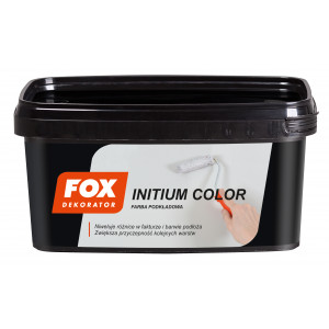 Фарба грунтуюча FOX DEKORATOR INITIUM COLOR UA farba podkladowa szara1L Фарба грунтуюча FOX DEKORATOR INITIUM COLOR UA farba podkladowa szara1L