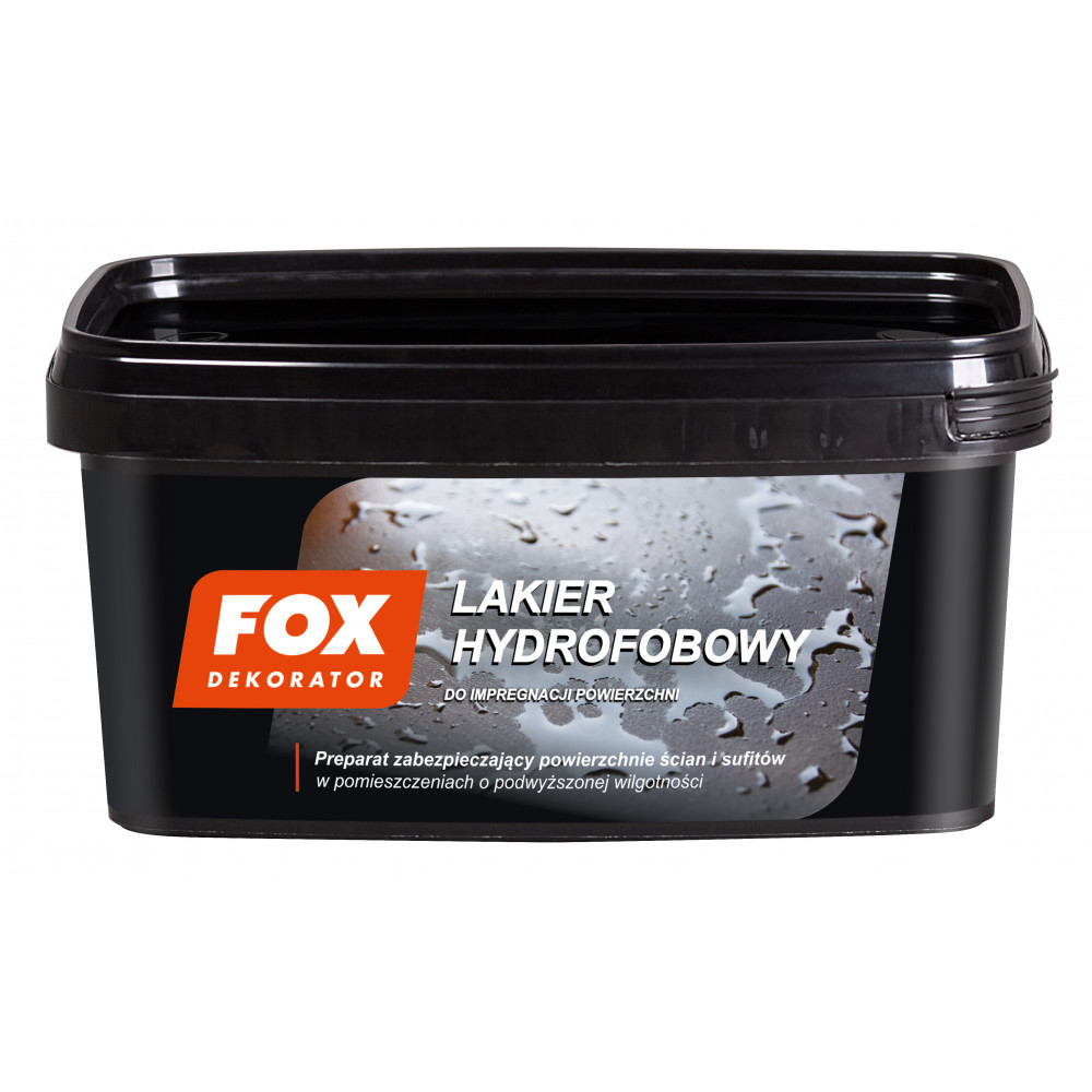 Лак FOX DEKORATOR LAKIER Hydrofobowy 1 L Лак FOX DEKORATOR LAKIER Hydrofobowy 1 L