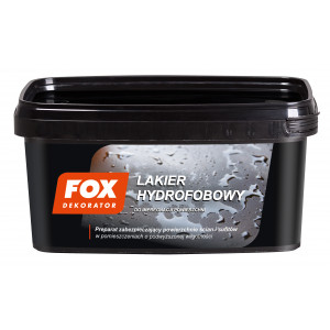 Лак FOX DEKORATOR LAKIER Hydrofobowy 1 L Лак FOX DEKORATOR LAKIER Hydrofobowy 1 L
