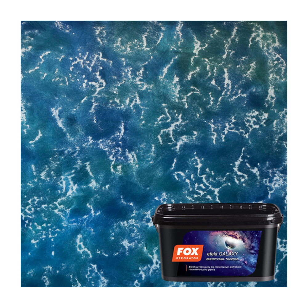 Декоративна штукатурка FOX DEKORATOR Efekt GALAXY BLUE 5m2 Декоративна штукатурка FOX DEKORATOR Efekt GALAXY BLUE 5m2