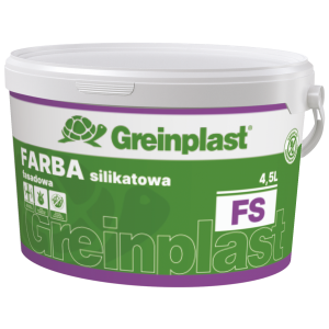 Фарба силікатна фасадна FS BAZA С GREINPLAST 4,5л  Фарба силікатна фасадна FS BAZA С GREINPLAST 4,5л
